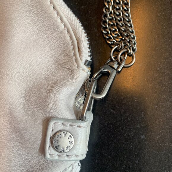 BOYY Shlash Python Slate Grey envelope shoulder bag - Picture 7 of 8